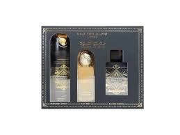 Lattafa Badee Al Oud for Glory Gift Set EDP 3.4 oz