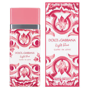 Light Blue Capri in Love Pink pour femme EDP 100ml